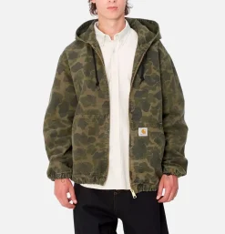 Active Jacket Camo Duck Green