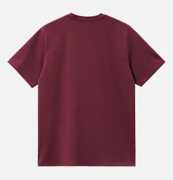American Script Tee Malbec