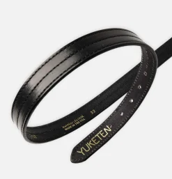 Ceinture Triple Stitched Black