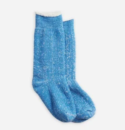 Chaussette Double Face Blue