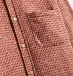 Chemise Abstract Pied De Poule Clay