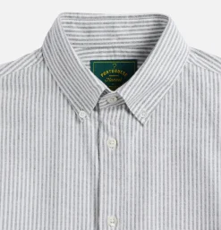 Chemise Oxford Stripe Green