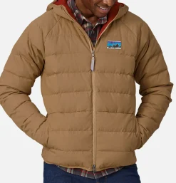 Cotton Down Jacket Grayling Brown