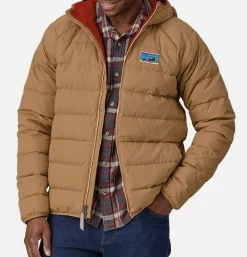 Cotton Down Jacket Grayling Brown