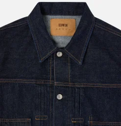 Denim Jacket 14oz Kurabo Red