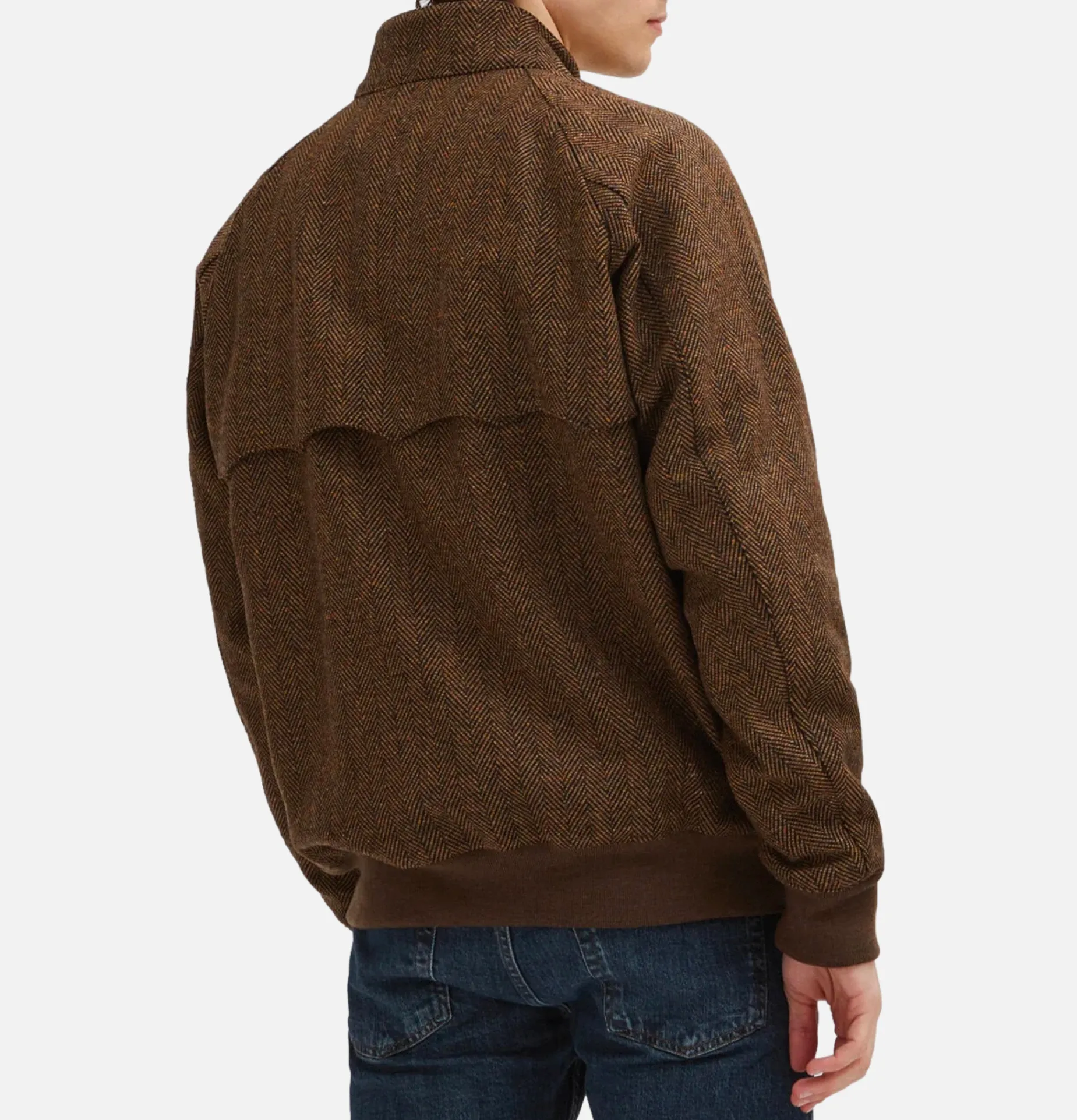 G9 Herringbone Wool Bark