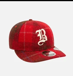 Harris Tweed 9FIFTY Boston Red