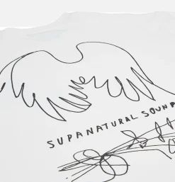 Hauntology Tee Vintage White