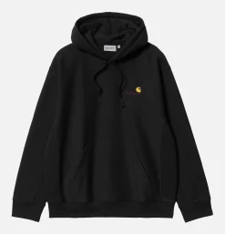 Hooded American Script Black