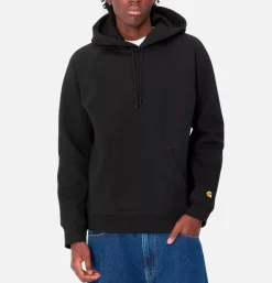 Hooded Chase Sweat Black