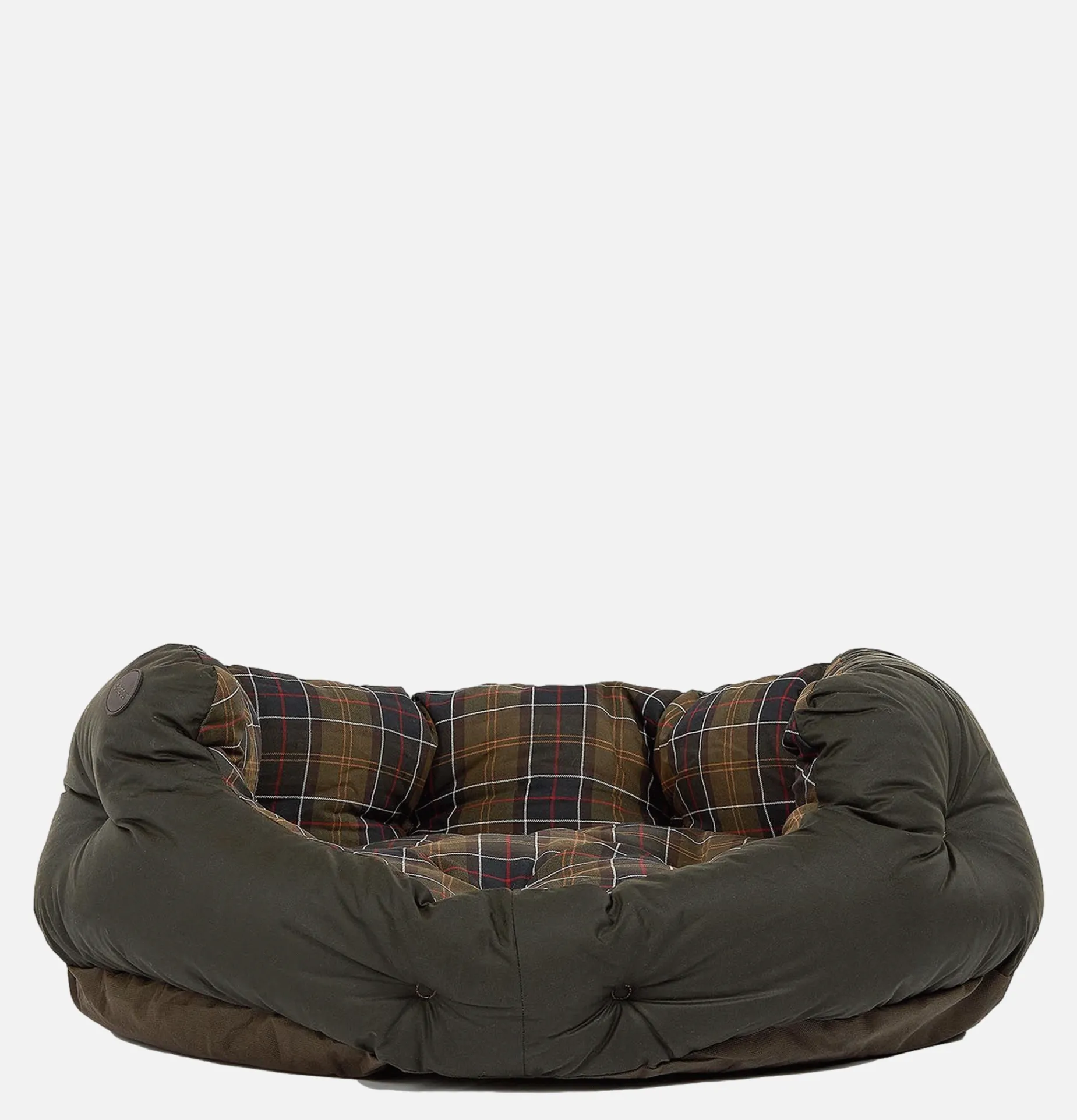 35in Luxury Dog Bed Tartan