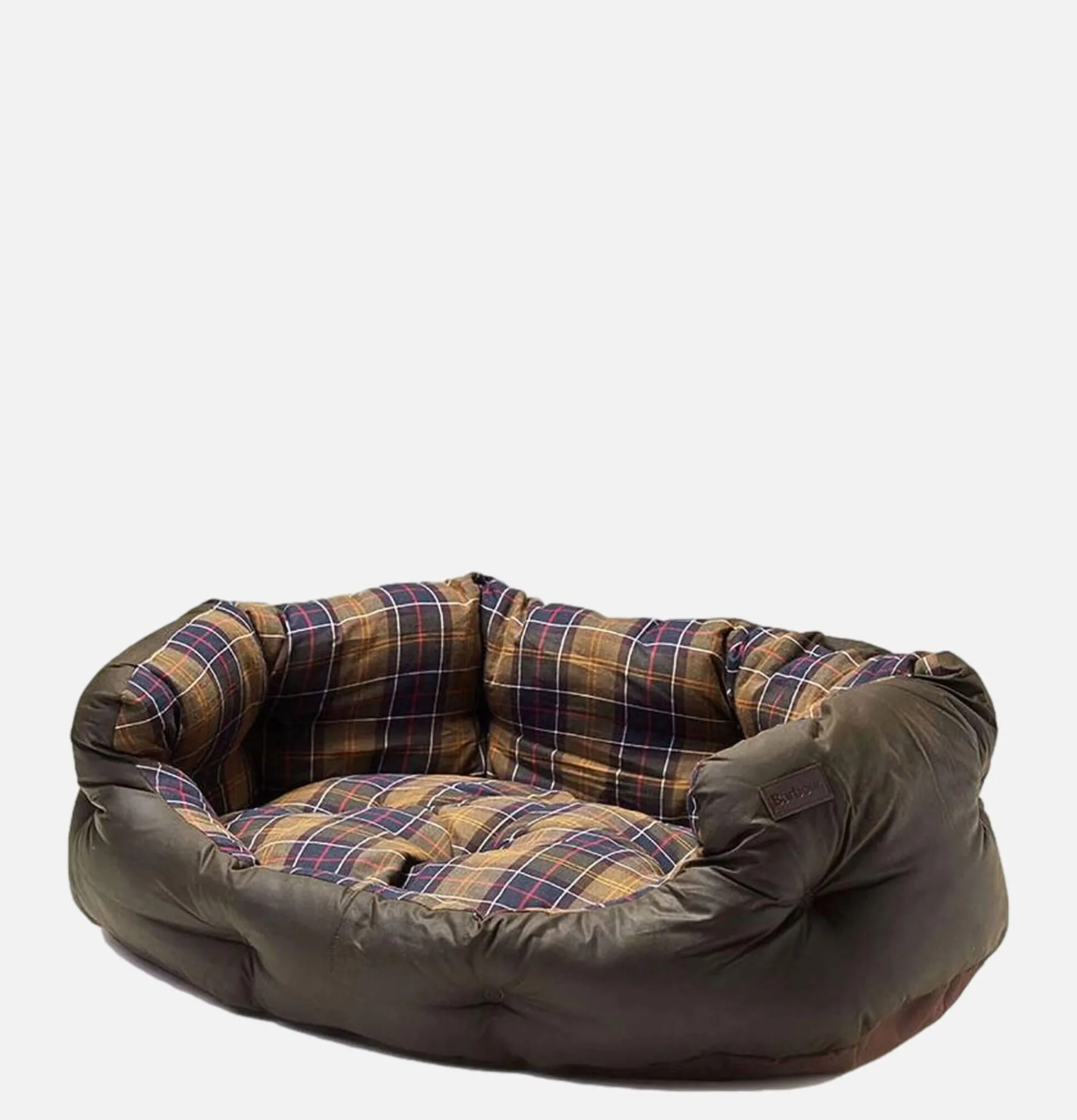 35in Luxury Dog Bed Tartan