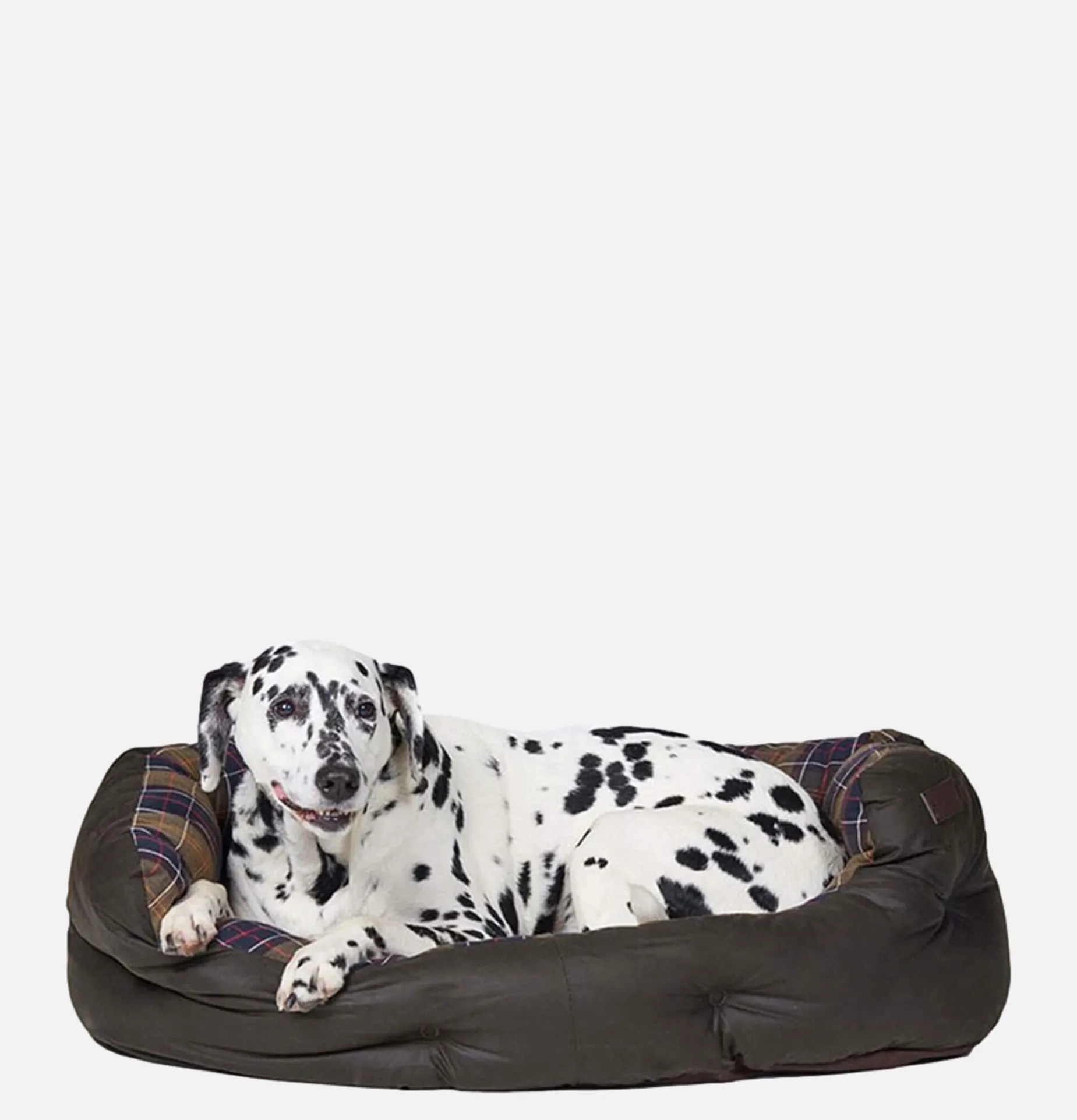 35in Luxury Dog Bed Tartan
