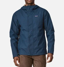 Jackson Glacier Rain Jacket Bleu