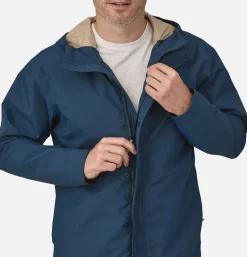 Jackson Glacier Rain Jacket Bleu