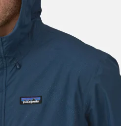 Jackson Glacier Rain Jacket Bleu