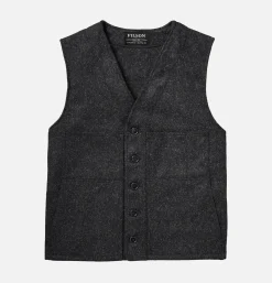 Mackinaw Wool Vest Charcoal