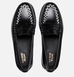 Mocassin Weejun Weave Black & White