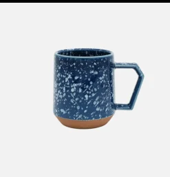 Mug Splash Navy White