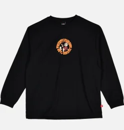 Poly Tee Ls 24hrs Black