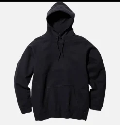 Recycled Cotton Hoodie Black
