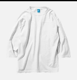 80s Football Tee White