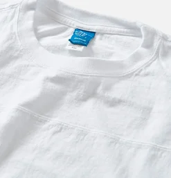 80s Football Tee White