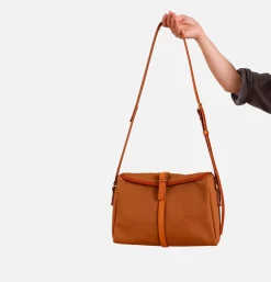Sac Satchel Persimmon & Tan