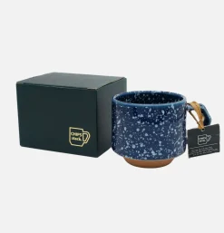Stack Mug Splash Navy White