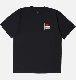Sunset On Mt Fuji Tee Black