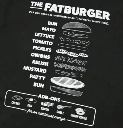 Tee Shirt Long Sleeves Fat Black
