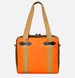 Tincloth Zipper Tote Tan