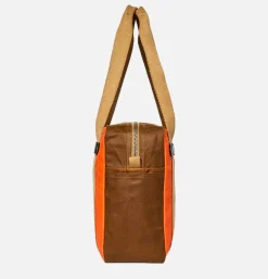 Tincloth Zipper Tote Tan