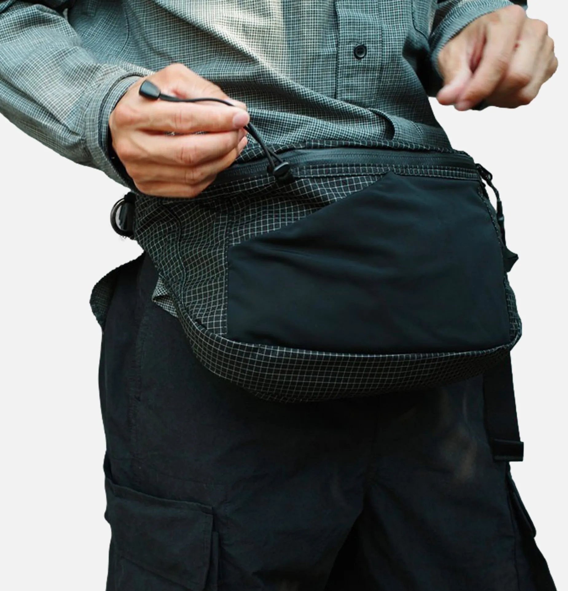 Transit Waist Bag One Black