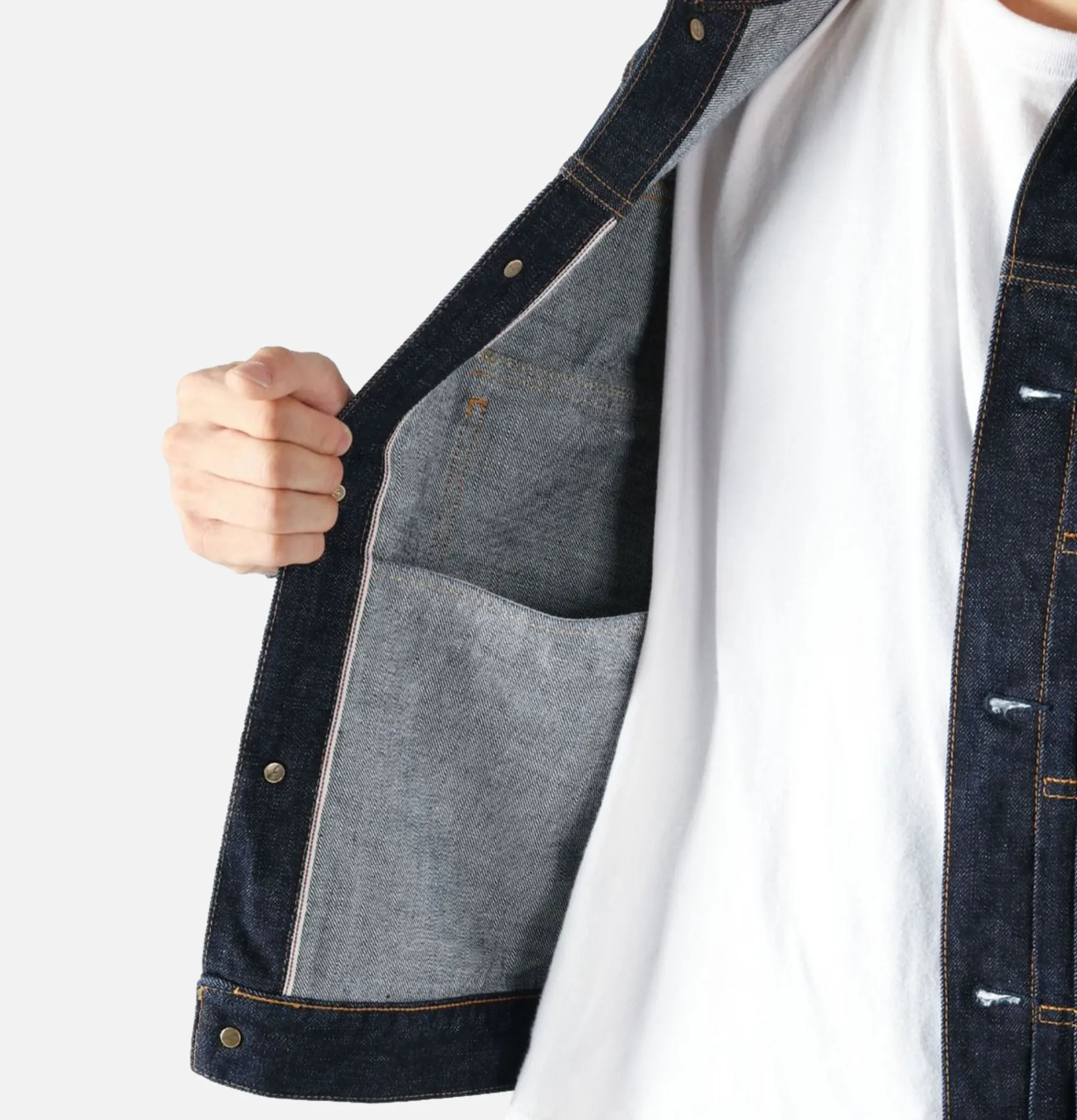 Veste en Jean Type2 14.8oz Blue