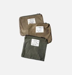 Vintage Material Pouch Olive