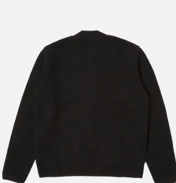 Zip Bomber Wool Black